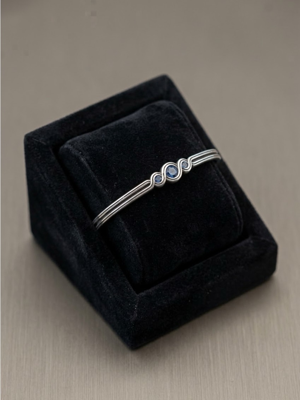 Brighton Infinity Bracelet with Blue Crystals 2652